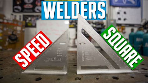 Welding hack How to make speed squares better for metal 